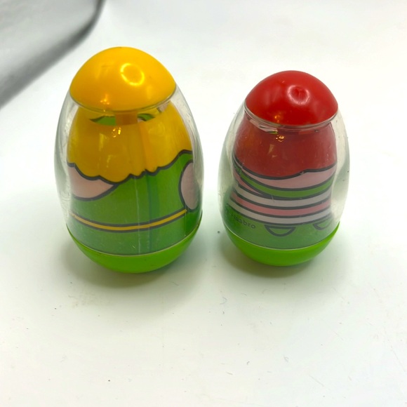 1973 Weebles Mother and Girl Original Vintage by Hasbro plus Disneys Pluto - Picture 5 of 6